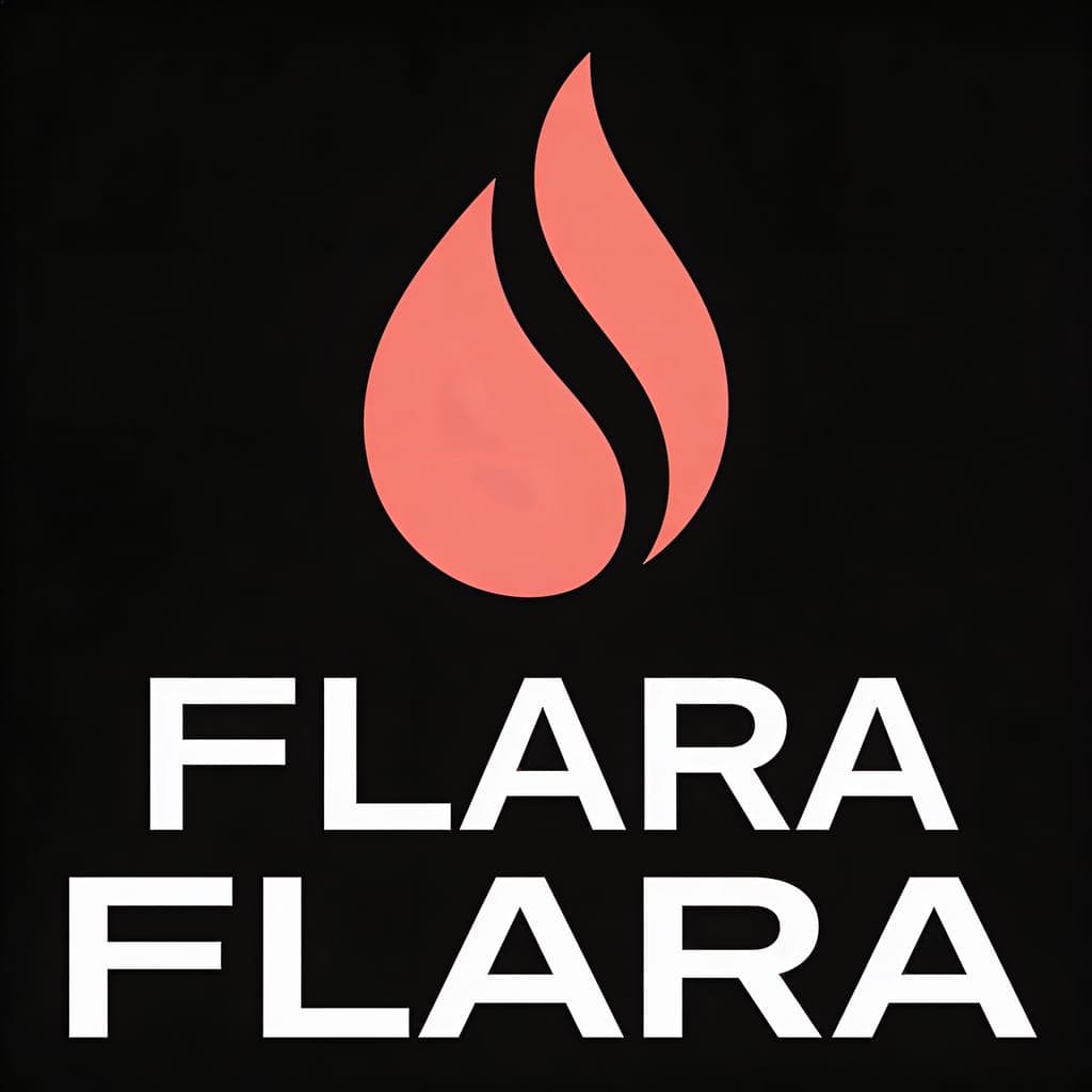 FLARA — logo branży beauty